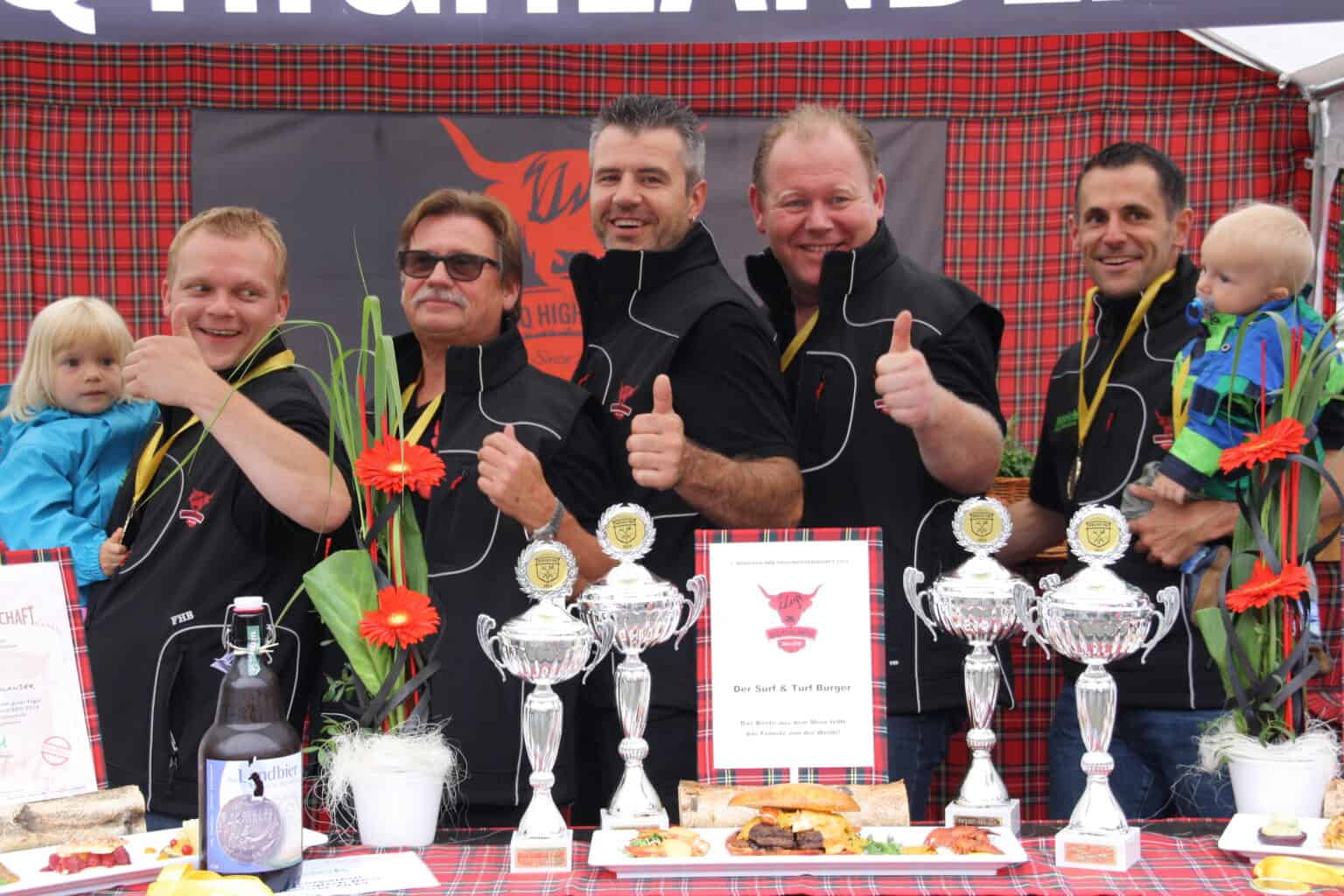Bergische Grillmeisterschaft mit den BBQ Highlander